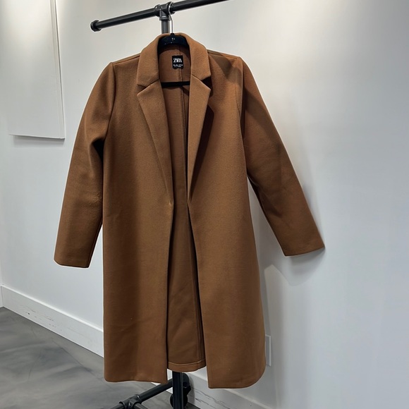 Zara Jackets & Blazers - Zara Camel long coat